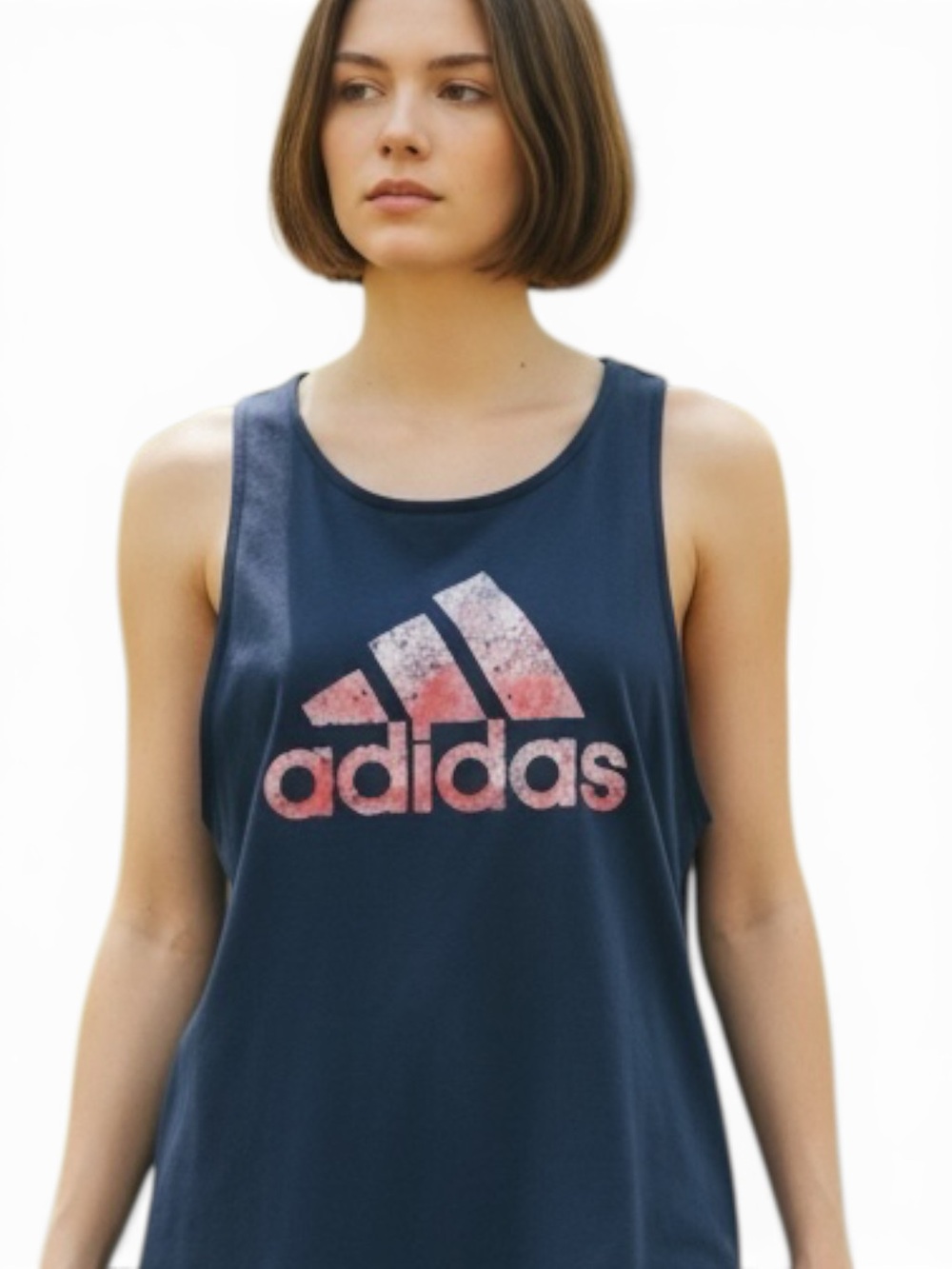 Red, white and blue Adidas tank top. Sz. S. NWT